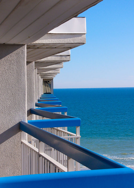 Myrtle Beach Balcony, image copyright Rhonda McDougall