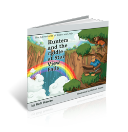 Hunters and the Riddle at Star View Falls by Kofi Harvey