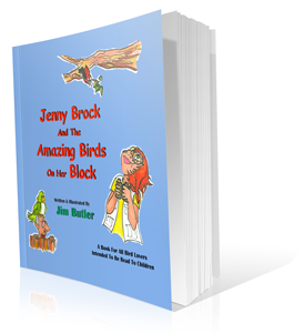 Jenny Brock and the Amazing Birds on Her Block by Jim Butler