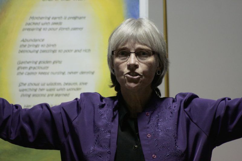 Diane Robitelle, performance poet